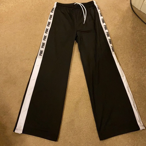 Brand new Victoria’s Secret button up track pants - Picture 2 of 5